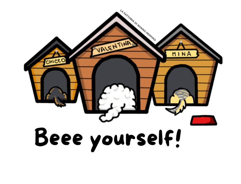 Maglietta o Felpa "Beee yourself" - immagine 1