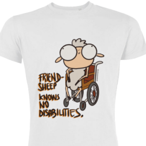 salvatore Maglietta o Felpa "Friend-sheep knows no disabilities"